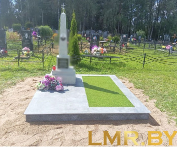 Портфолио работ по установке памятников