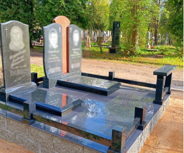 Примеры монтажа памятников