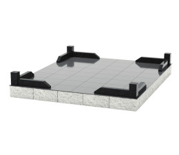 Гранитная ограда О-10