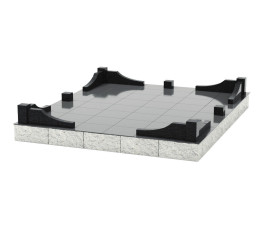 Гранитная ограда О-12