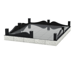 Гранитная ограда О-13