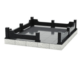 Гранитная ограда О-17