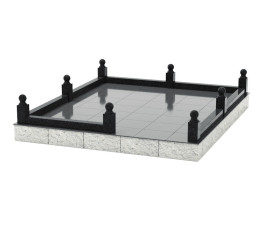 Гранитная ограда О-2