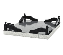 Гранитная ограда О-23