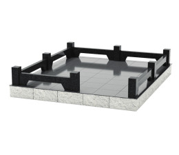 Гранитная ограда О-24