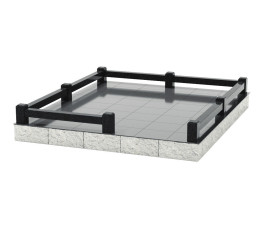 Гранитная ограда О-30