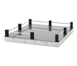 Гранитная ограда О-5