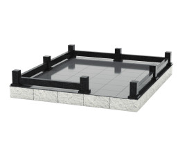 Гранитная ограда О-6