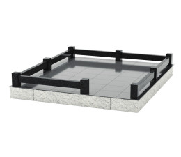 Гранитная ограда О-7