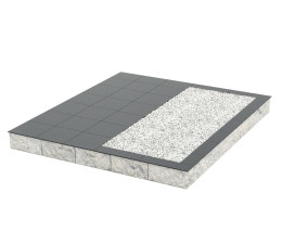 Фундамент из гранитной плитки Ф-2