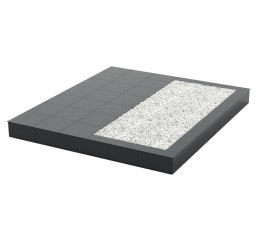 Фундамент из гранитной плитки Ф-3