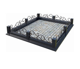 Кованая ограда КО-10