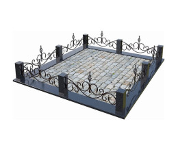 Кованая ограда КО-12