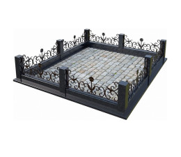 Кованая ограда КО-14