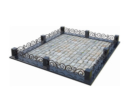 Кованая ограда КО-15