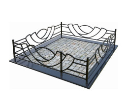 Металлическая ограда МО-18