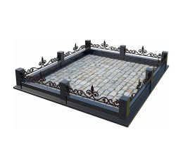 Кованая ограда КО-3