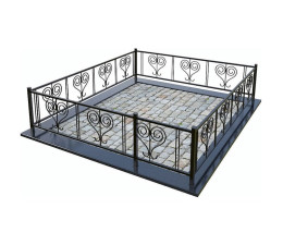 Металлическая ограда МО-4