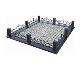 Кованая ограда КО-4