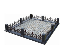 Кованая ограда КО-5