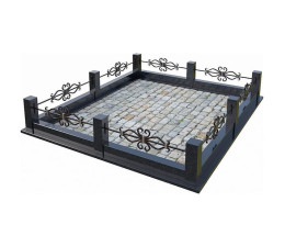 Кованая ограда КО-6