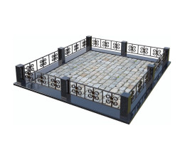 Кованая ограда КО-8