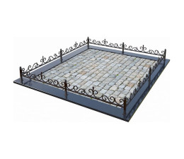 Кованая ограда КО-9